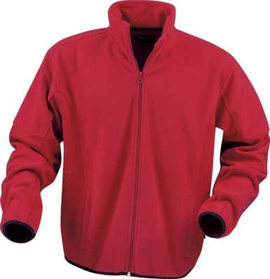 Куртка флисовая мужская Lancaster, красная, изображение 1
