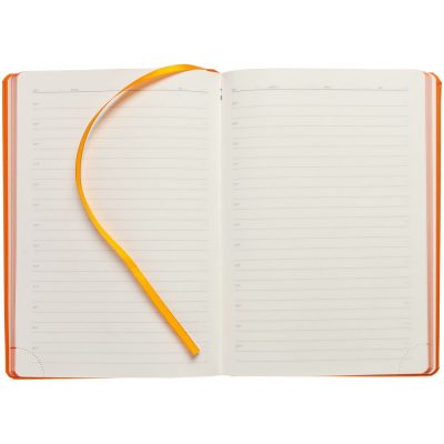 Ежедневник Shall, недатированный, оранжевый, изображение 5