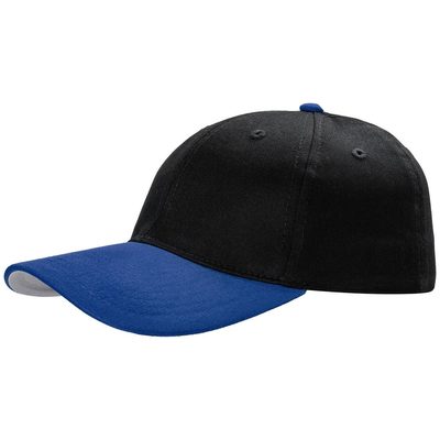 Бейсболка Ben Loyal, черная с синим, изображение 1