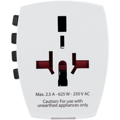 Зарядное устройство S-Kross MUV USB для путешествий, белое, изображение 3