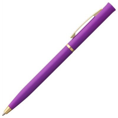 Ручка шариковая Euro Gold,фиолетовая, изображение 2