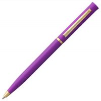 Ручка шариковая Euro Gold,фиолетовая, изображение 3