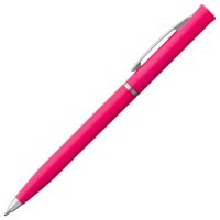 Ручка шариковая Euro Chrome, розовая, изображение 2