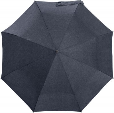 Складной зонт rainVestment, темно-синий меланж, изображение 2
