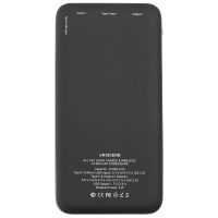 Aккумулятор Quick Charge Wireless 10000 мАч, черный, изображение 3