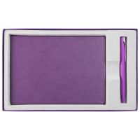 Коробка Adviser под ежедневник, ручку, фиолетовая, изображение 3