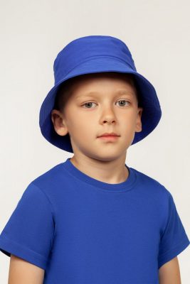 Панама детская Bizbolka Challenge Kids, ярко-синяя, изображение 4
