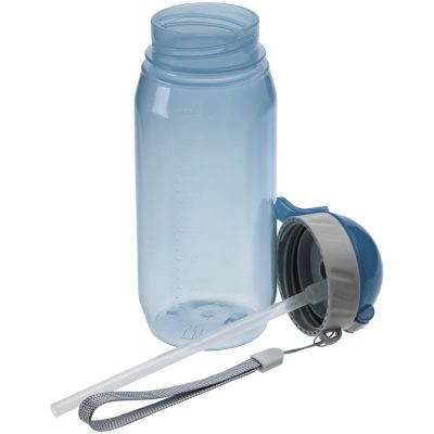 Бутылка для воды Aquarius, синяя, изображение 4