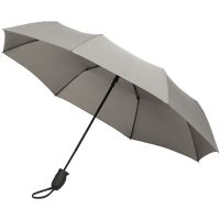 Складной зонт Tracery с проявляющимся рисунком, серый, изображение 3