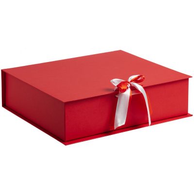 Коробка на лентах Tie Up, красная, изображение 1