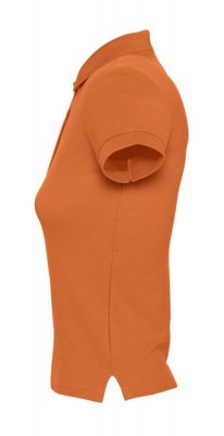 Рубашка поло женская People 210, оранжевая, изображение 3