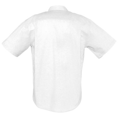 Рубашка мужская с коротким рукавом Brisbane, белая, изображение 2