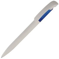 Ручка шариковая Bio-Pen, белая с синим, изображение 1