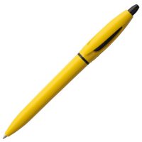 Ручка шариковая S! (Си), желтая, изображение 1