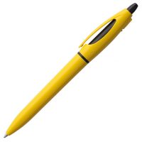 Ручка шариковая S! (Си), желтая, изображение 2