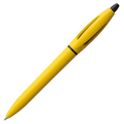 Ручка шариковая S! (Си), желтая, изображение 3