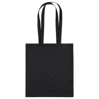Холщовая сумка Basic 105, черная, изображение 3