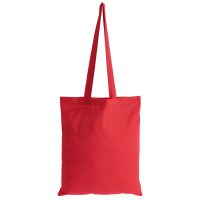 Холщовая сумка Basic 105, красная, изображение 2