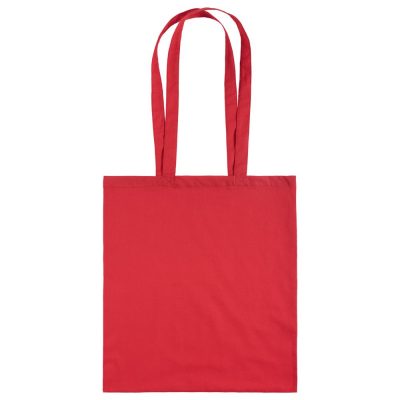 Холщовая сумка Basic 105, красная, изображение 3