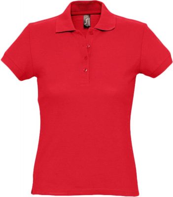 Рубашка поло женская Passion 170, красная, изображение 1