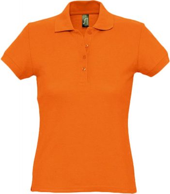 Рубашка поло женская Passion 170, оранжевая, изображение 1