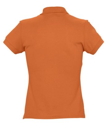 Рубашка поло женская Passion 170, оранжевая, изображение 2