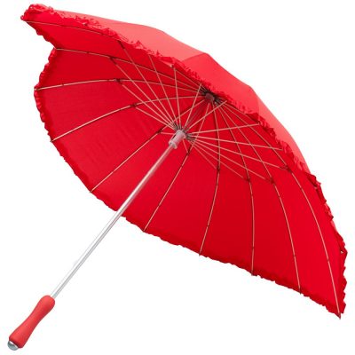 Зонт-трость «Сердце», красный, изображение 2