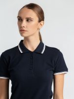 Рубашка поло женская Practice Women 270, темно-синяя с белым, изображение 5