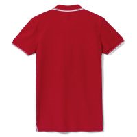 Рубашка поло женская Practice Women 270, красная с белым, изображение 2