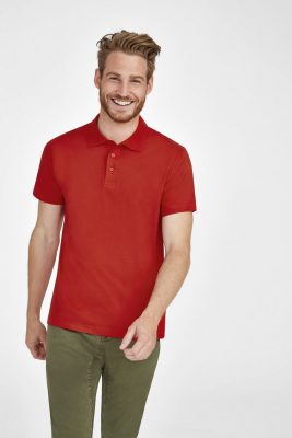 Рубашка поло мужская Prescott Men 170, красная, изображение 4