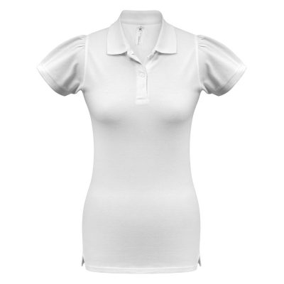 Рубашка поло женская Heavymill белая, изображение 1