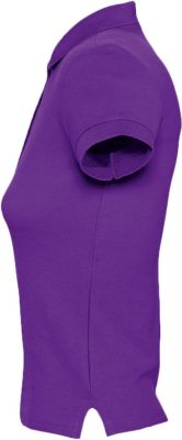 Рубашка поло женская People 210, темно-фиолетовая, изображение 3