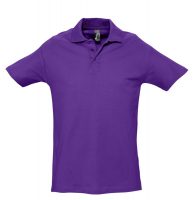Рубашка поло мужская Spring 210, темно-фиолетовая, изображение 1