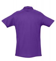 Рубашка поло мужская Spring 210, темно-фиолетовая, изображение 2