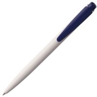 Ручка шариковая Senator Dart Polished, бело-синяя, изображение 3