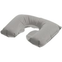 Надувная подушка под шею в чехле Sleep, серая, изображение 1