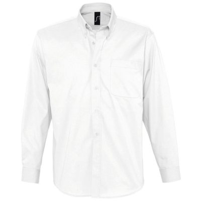 Рубашка мужская с длинным рукавом Bel Air, белая, изображение 1