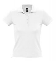 Рубашка поло женская People 210, белая, изображение 1