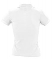 Рубашка поло женская People 210, белая, изображение 2