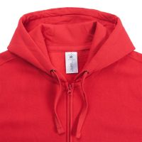 Толстовка мужская Hooded Full Zip красная, изображение 4
