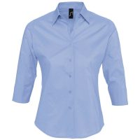Рубашка женская с рукавом 3/4 Effect 140, голубая, изображение 1