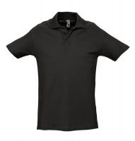 Рубашка поло мужская Spring 210, черная, изображение 1