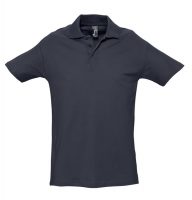 Рубашка поло мужская Spring 210 темно-синяя (navy), изображение 1