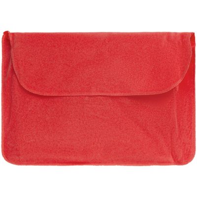 Надувная подушка под шею в чехле Sleep, красная, изображение 3