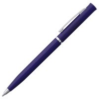 Ручка шариковая Euro Chrome, синяя, изображение 2