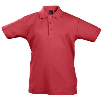 Рубашка поло детская Summer II Kids 170, красная, изображение 1
