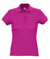 Рубашка поло женская Passion 170, ярко-розовая (фуксия), изображение 1