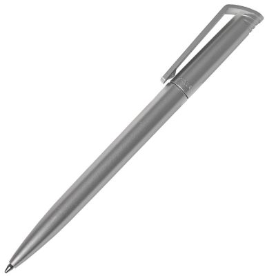 Ручка шариковая Flip Silver, серебристая, изображение 2