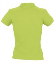 Рубашка поло женская People 210, зеленое яблоко, изображение 2