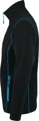 Куртка мужская Nova Men 200, черная с ярко-голубым, изображение 3